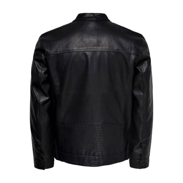 Only and Sons Biker Jacket 22011975 Black (3)