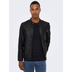 Only and Sons Biker Jacket 22011975 Black