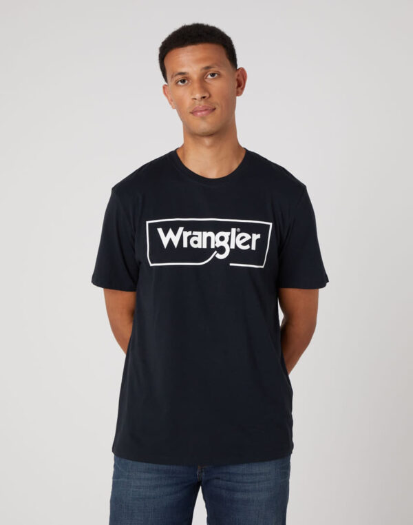 Wrangler Frame Logo Tee W70JD3100 Black