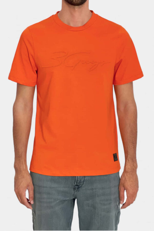 3guys-t-shirt-broderick-4770-orange