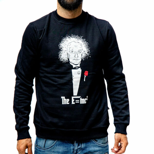 cotton4all-φούτερ-einstein-025-110-black