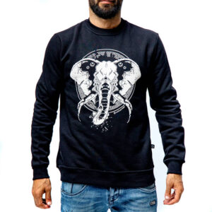 cotton4all-φούτερ-elephant-025-111-black