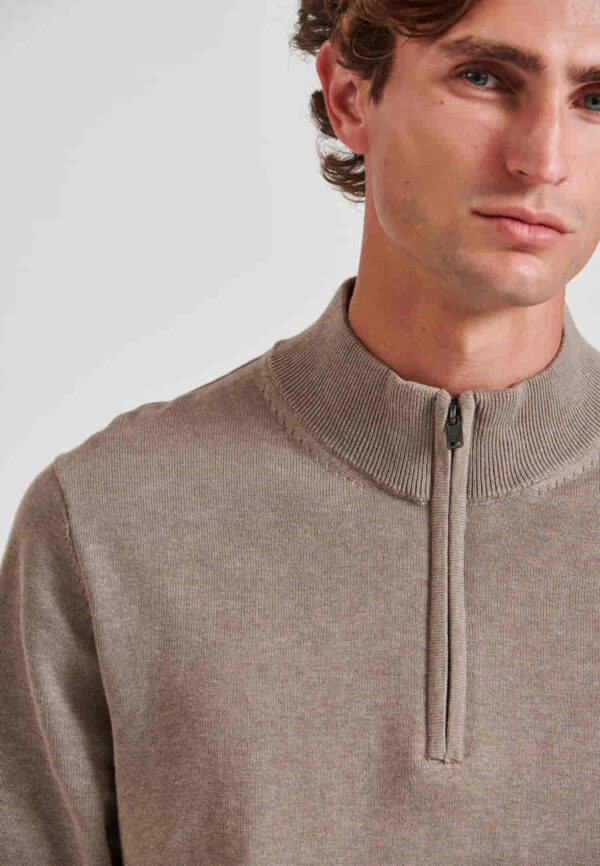 funky-buddha-half-zip-πουλόβερ-fbm010-003-09-cigar-mel_3