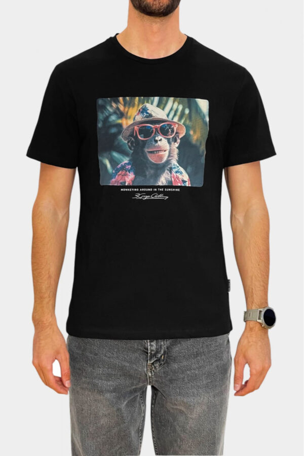 3guys-t-shirt-4828-monkey-black (1)