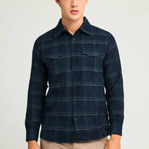 funky-buddha-πουκάμισο-καρό-φανέλα-fbm012-031-05-navy (1)