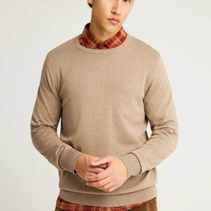 funky-buddha-πουλόβερ-βαμβακερό-fbm012-001-09-cigar-mel (1)