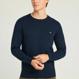 funky-buddha-πουλόβερ-βαμβακερό-fbm012-001-09-navy-mel