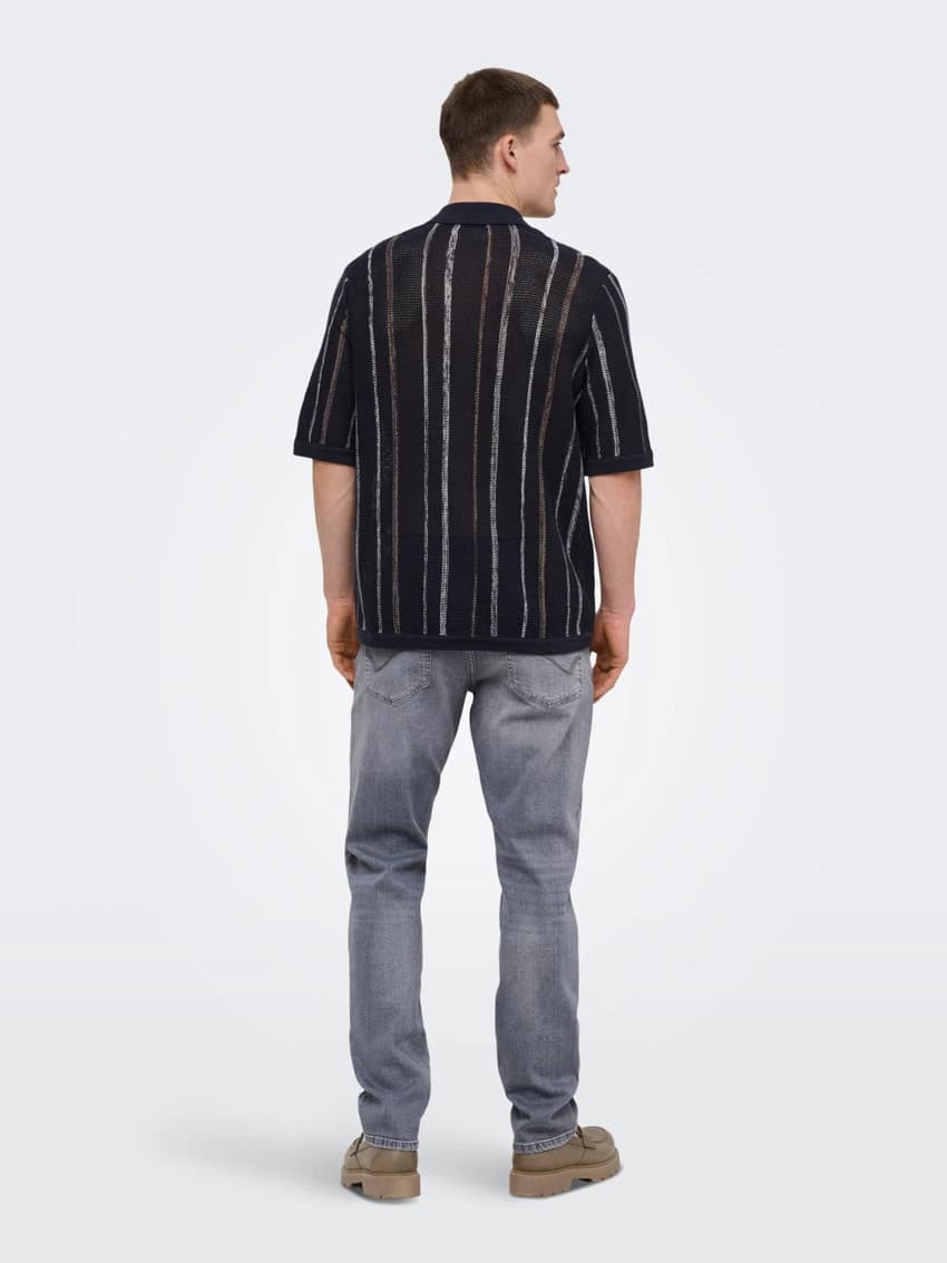 Only and Sons Weft 22037007 Grey (2)