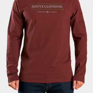 3guys-μακρυμάνικο-t-shirt-rune-5232-burgundy (2)